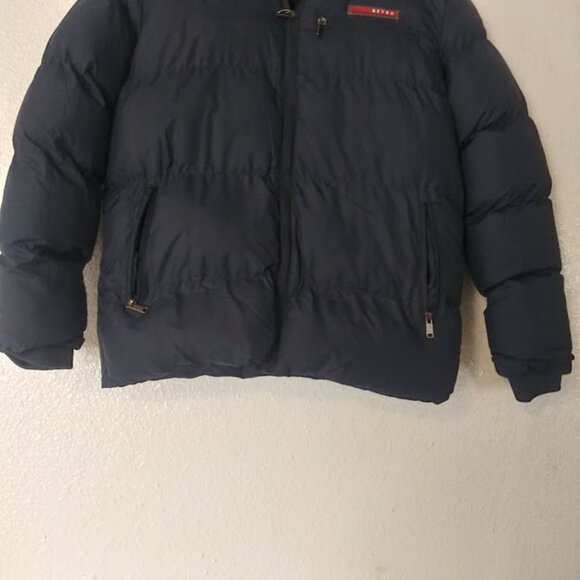 Roosevelt women's size M navy blue puffer jacket - Picture 3 of 15